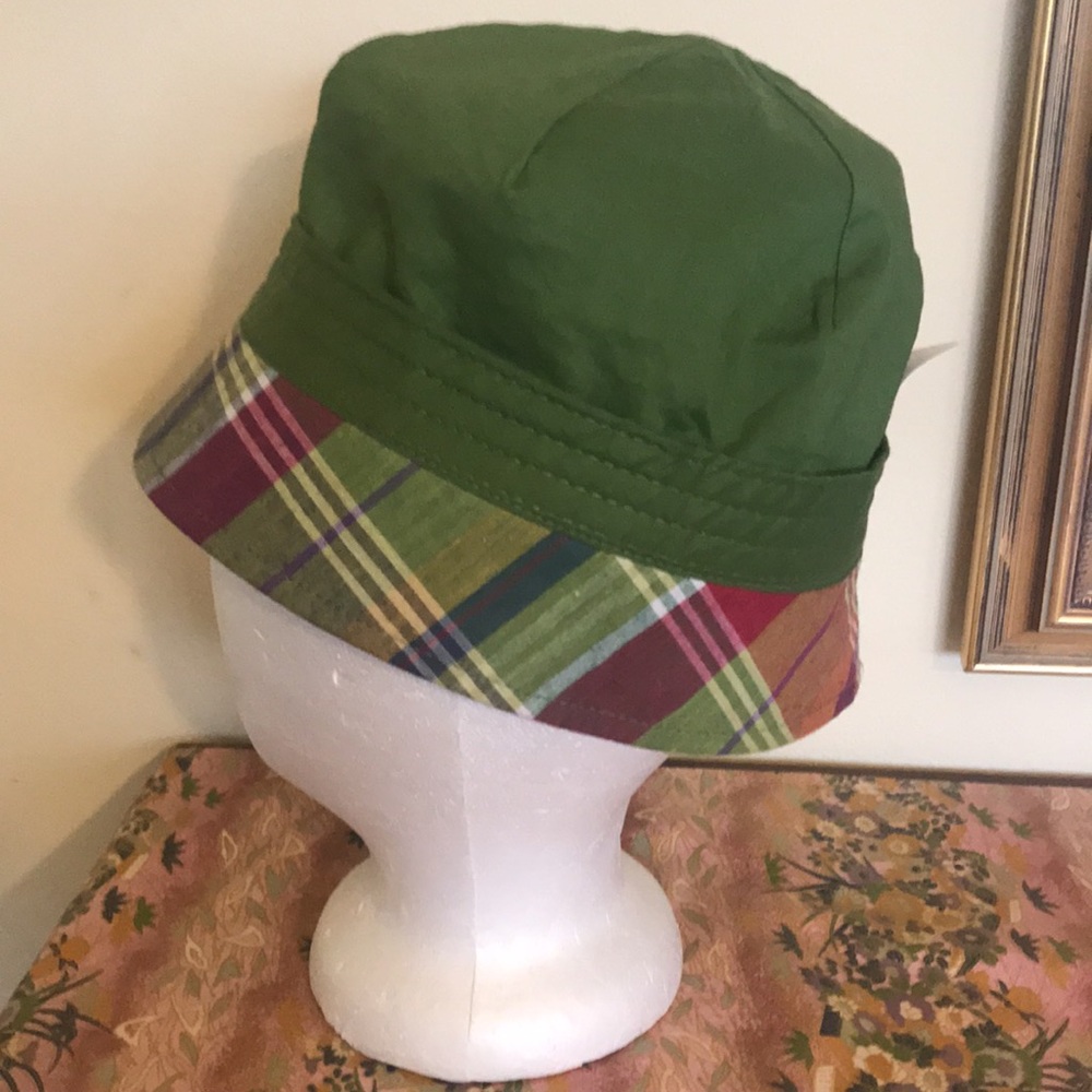 Host Pick 🎉🎉🎉 SAN DIEGO HAT COMPANY Plaid/Reversible Cloche Hat NWOT - Picture 11 of 14